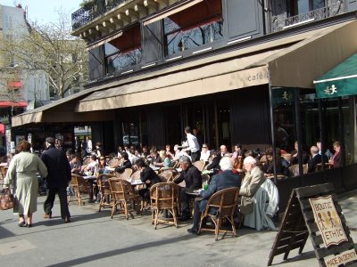 Paris Street Cafe (Image Source: University of Wisconsin-Madison)