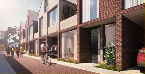 Image 7: Lane-oriented rowhouses designed with flexibility in mind in 6m or 9m modules