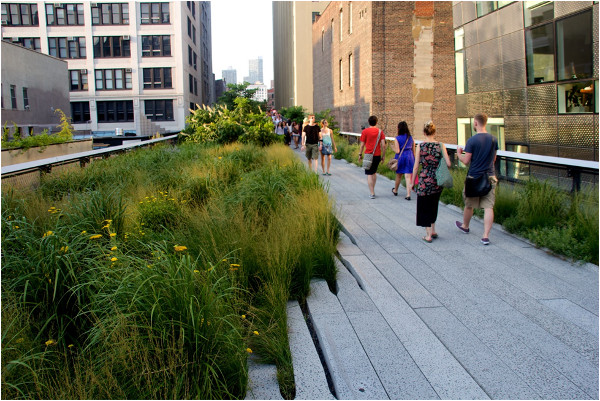 High Line linear park, New York City