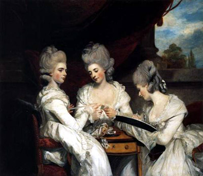 Sir Joshua Reynolds. The Ladies Waldegrave.