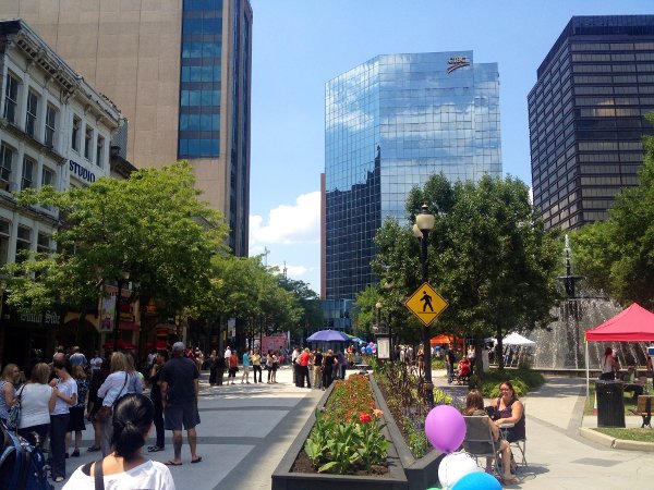 Gore Park overview. Let's extend it to the Connaught before 2015