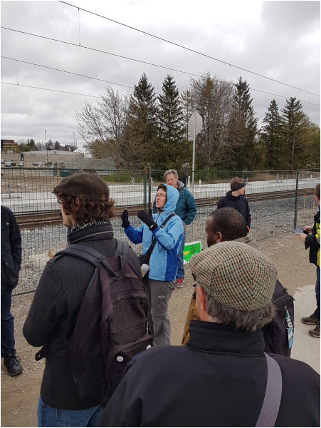 Kate Daley discusses appropriate density along LRT route (Image Credit: Damin Starr)