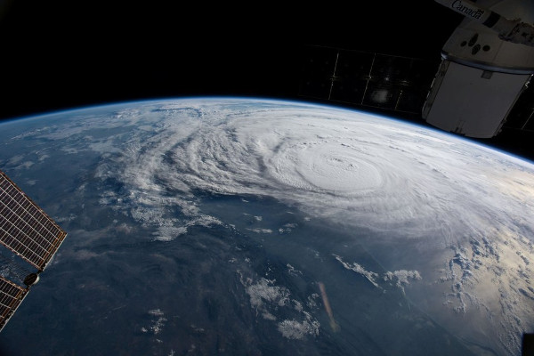 Hurricane Harvey, view from the International Space Station (Image Credit: NASA)