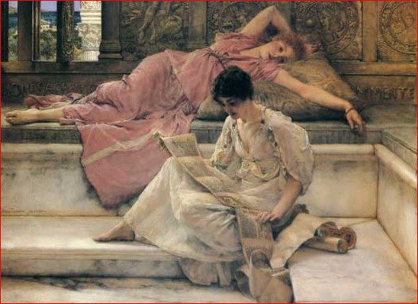Slain & Seduced: 'The Favourite Poet' by Sir Lawrence Alma-Tadema