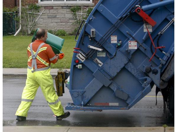 Toronto garbage collector uniform