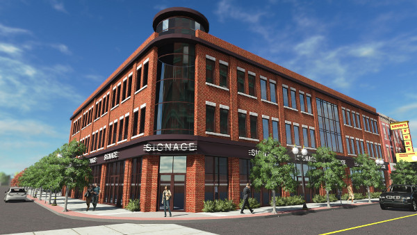 Rendering of new building at 123 James North (Image Credit: Lintack Architects Inc)