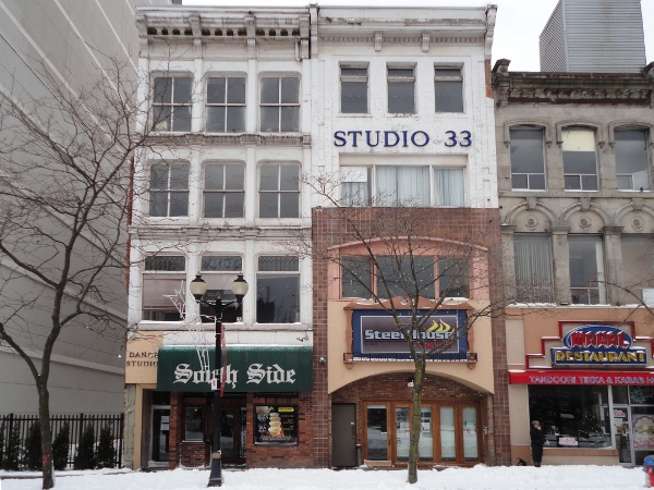 Pre-Confederate stone commercial buildings on the Gore