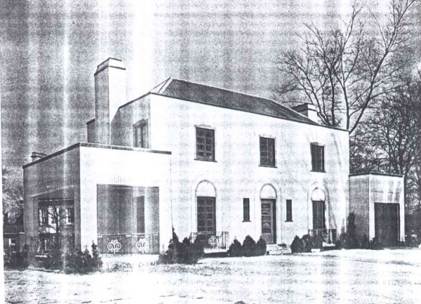 1 St. James Place in 1936 (Image Credit: Canadian Homes and Gardens, Januray/February 1936)