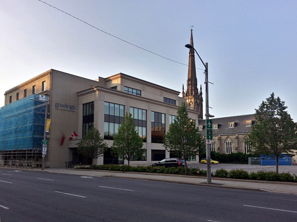 Gowlings building (left) with 21 Main Street West beside it (RTH file photo)