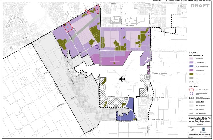 AEGD proposed land use map