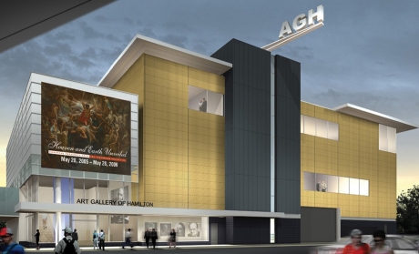 Artist's Rendition of the New Art Gallery of Hamilton exterior (Credit: Art Gallery of Hamilton)