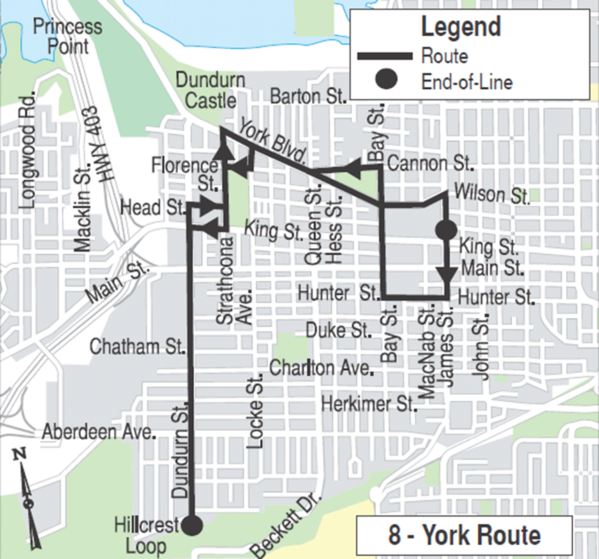 Proposed York route