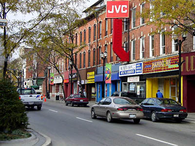 King Street East enjoys an elegant streetwall.