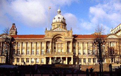Figure 2: Birmingham's Council House (1879). A gothic design was also considered. (Image Source: Wikipedia)