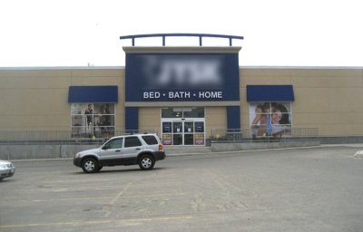 Employment land use in Hamilton: new box-store near the Red Hill Expressway.