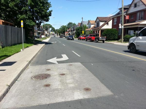 Dedicated right turn lane on Cannon west of Lottridge (RTH file photo)