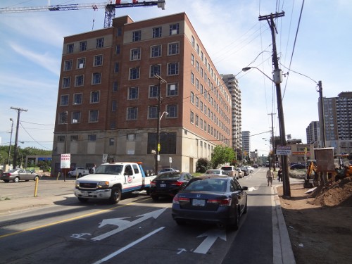 Two-way traffic on Caroline between Main and King