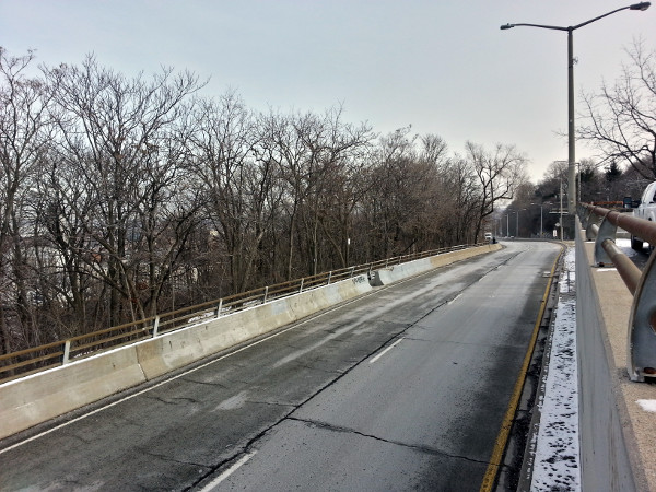 Claremont Access extension toward West 5th