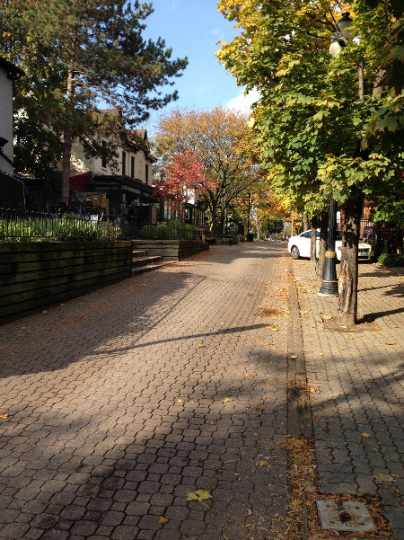 Image outside Sheri's office on George Street in Hess Village