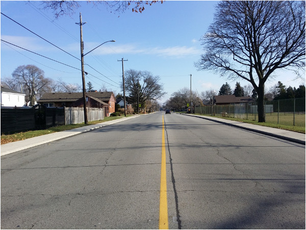 Inverness Avenue between Upper James and Upper Wellington