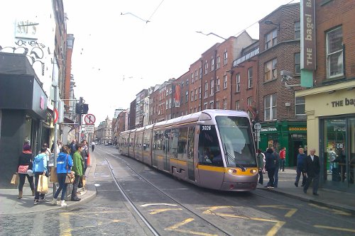 Dublin Luas LRT (RTH File Photo)