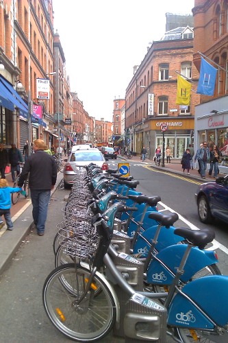 Dublin Bike share station (RTH file photo)