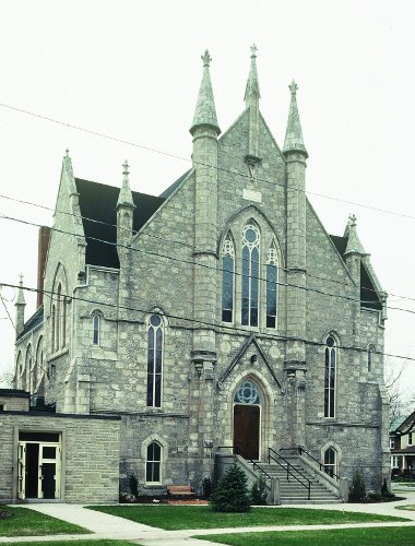 Fig. 4. Guelph, Second Wesleyan (now Dublin Street United) Church, facade.