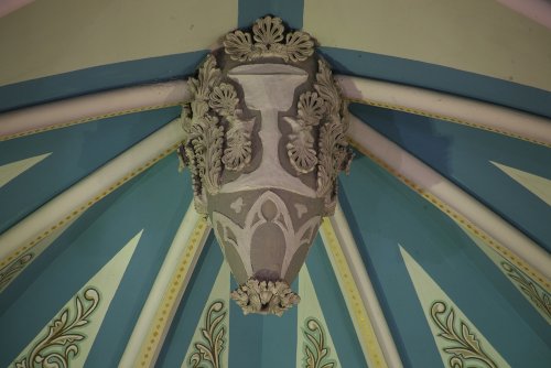 Fig. 8. Dundas, St Augustine's Roman Catholic Church, detail of sanctuary vault boss.