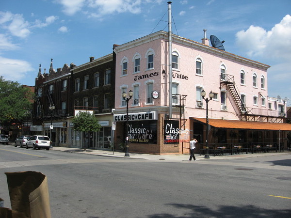 James Street North architecture collage