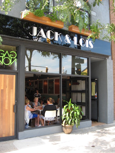 New independent restaurants are starting to populate the streets. These are small intimate spaces that encourage human interactions.