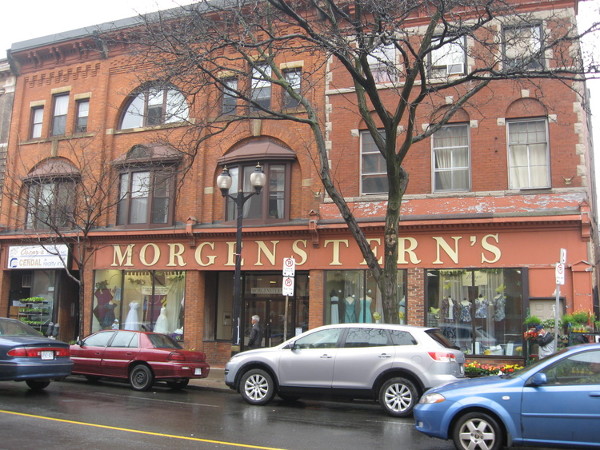 Morgenstern's is not truly a department store. Just one floor, mostly clothing. There is an entire section of first holly communion dresses and lots of party/graduation dresses that are right out of the '60s maybe '50s. We are always surprised it is still there when we visit.