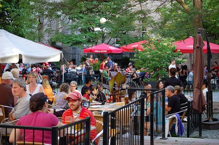 Actual people, outside, at Ottawa's Byward Market