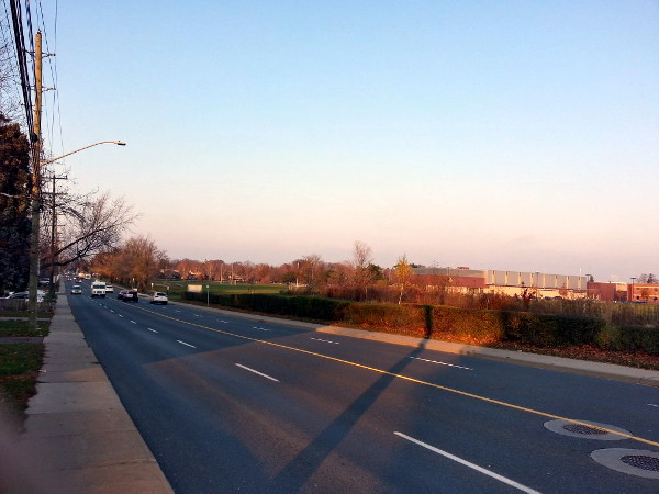 Garth Street during afternoon rush hour