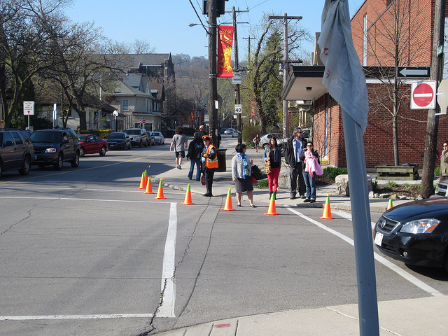 Pylon bumpouts at Herkimer and Locke (RTH file photo)