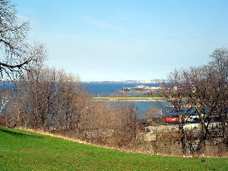 Harbour view mere steps from home