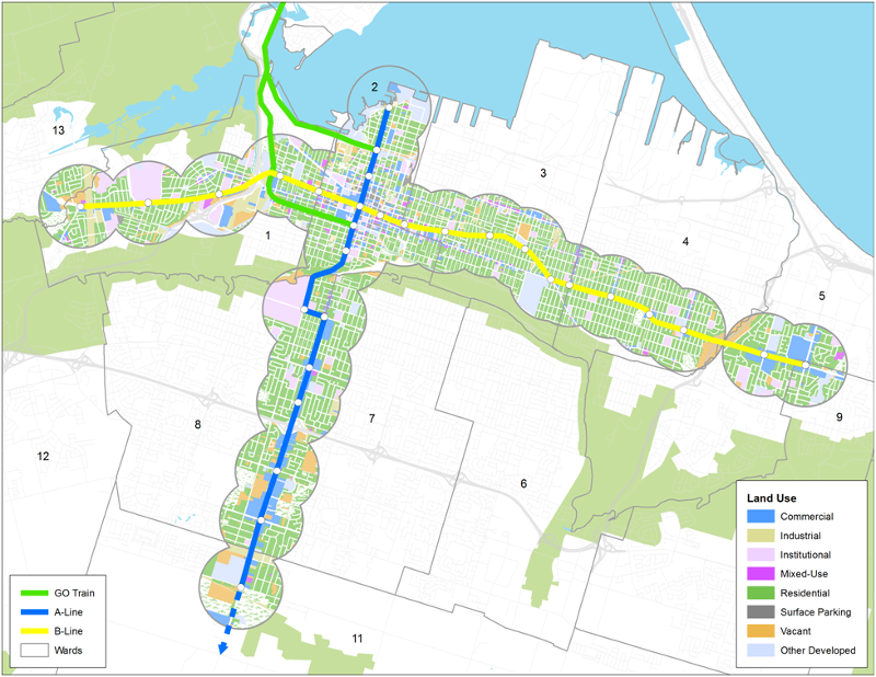 B-Line and A-Line BRT