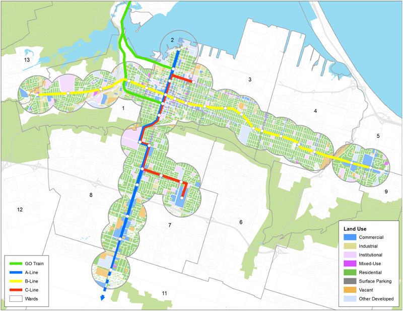 B-Line, A-Line and C-Line BRT