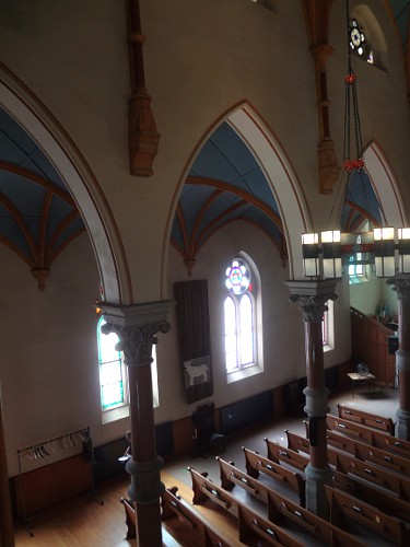 Interior columns and arches (RTH file photo)