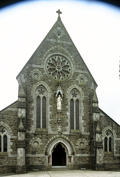 Fig. 2. Kilcullen (Co. Kildare), St Brigid's Roman Catholic Church, façade, J.J. McCarthy, 1869.
