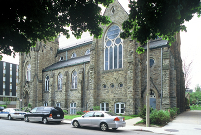 Fig. 12. Hamilton, James Street Baptist Church, exterior.