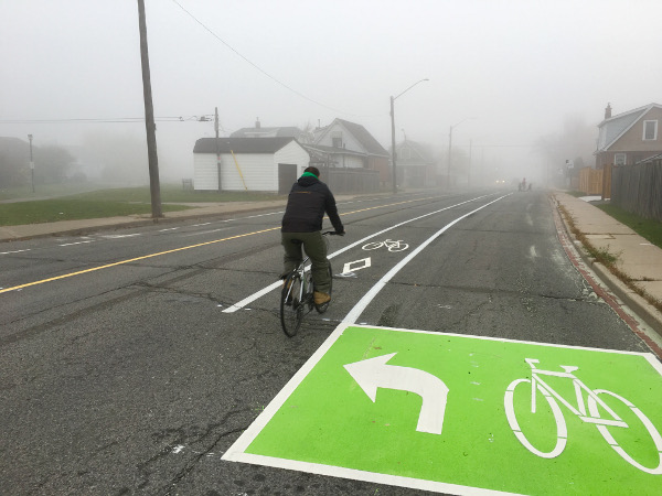 Cyclist on Cannon (Image Credit: Jason Leach)