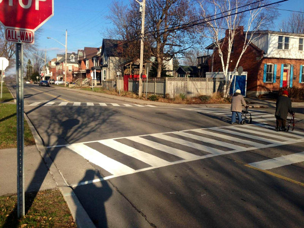 Zebra crossings, Locke and Napier