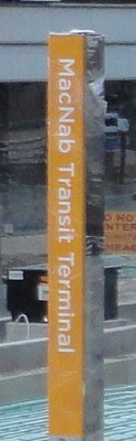 Transit Terminal Sign