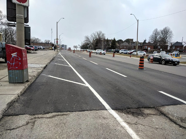 Main Street West repaved near Macklin Street (RTH file photo)