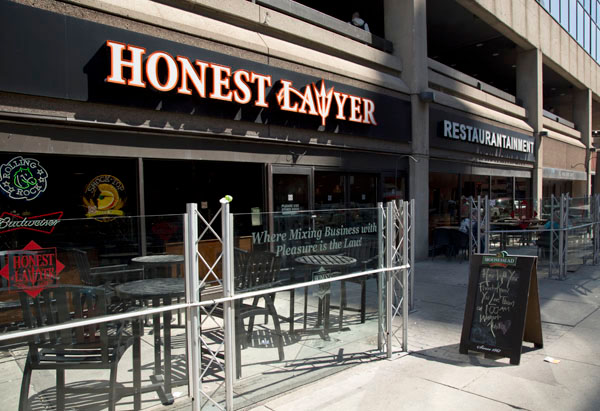 Honest Lawyer patio (Image Credit: Brian Piitz)