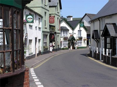 The Village of Porlock (Image Credit: Wikipedia)