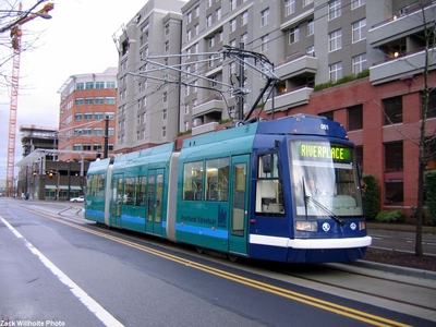 Portland's Streetcar lines have attracted new investment (Image Credit: Busdude.com)