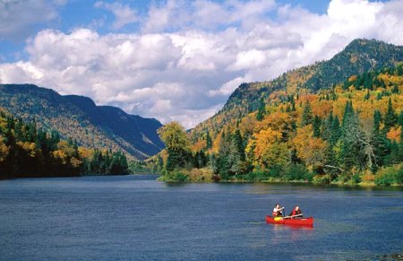 Parc national de la Jacques-Cartier - I've no idea who this Jacques is but his park is amazing.