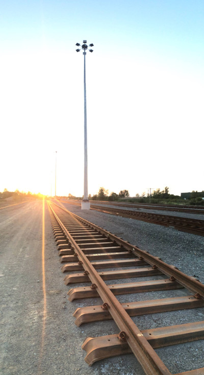 Track awaiting ballast