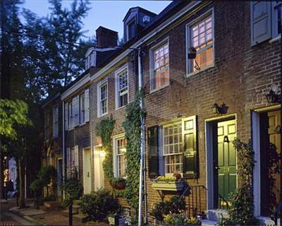 Row Houses in Philadelphia (Photo Credit: Ron Saari)